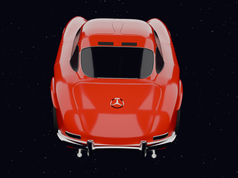 MERCEDES 300 SL 3D Model