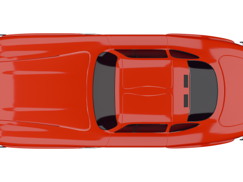 MERCEDES 300 SL 3D Model