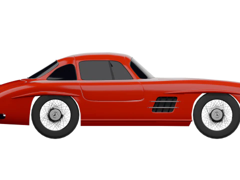 MERCEDES 300SL 3D Model