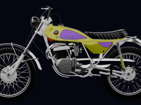 BULTACO LOBITO 74 3D Model
