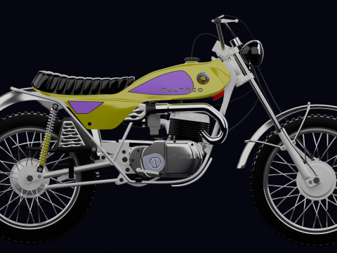 BULTACO LOBITO 74 3D Model