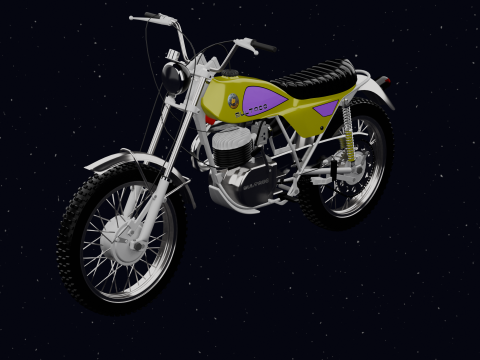 BULTACO LOBITO 74 3D Model