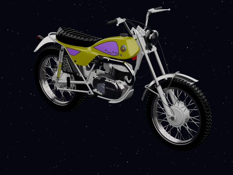 BULTACO LOBITO 74 3D Model