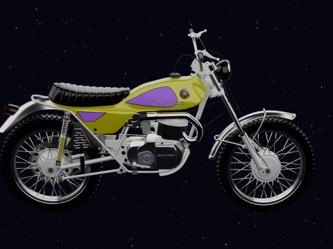 BULTACO LOBITO 74 3D Model