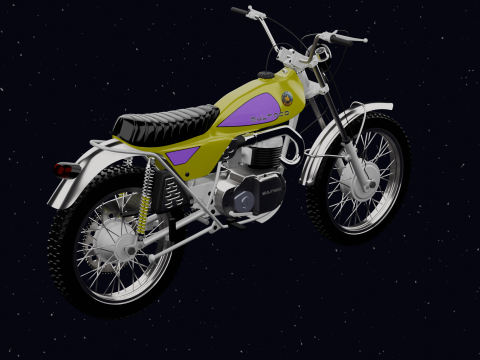 BULTACO LOBITO 74 3D Model