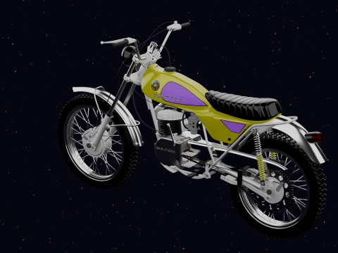 BULTACO LOBITO 74 3D Model