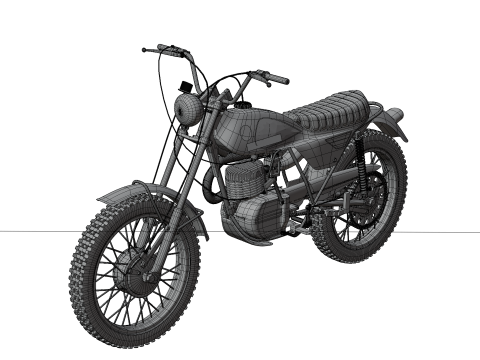 BULTACO LOBITO 74 3D Model