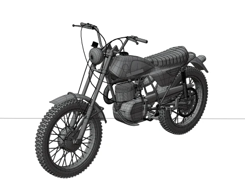 BULTACO LOBITO 74 3D Model