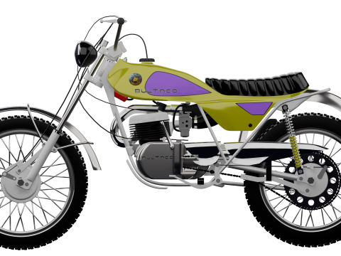 BULTACO LOBITO 74 3D Model