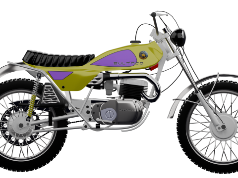 BULTACO LOBITO 74 3D Model