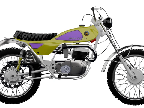 BULTACO LOBITO 74 3D Model