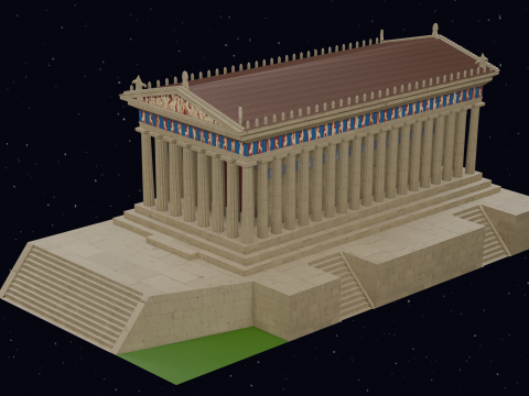 PARTHENON 3D Model