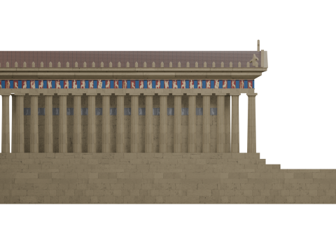 PARTHENON Modello 3D