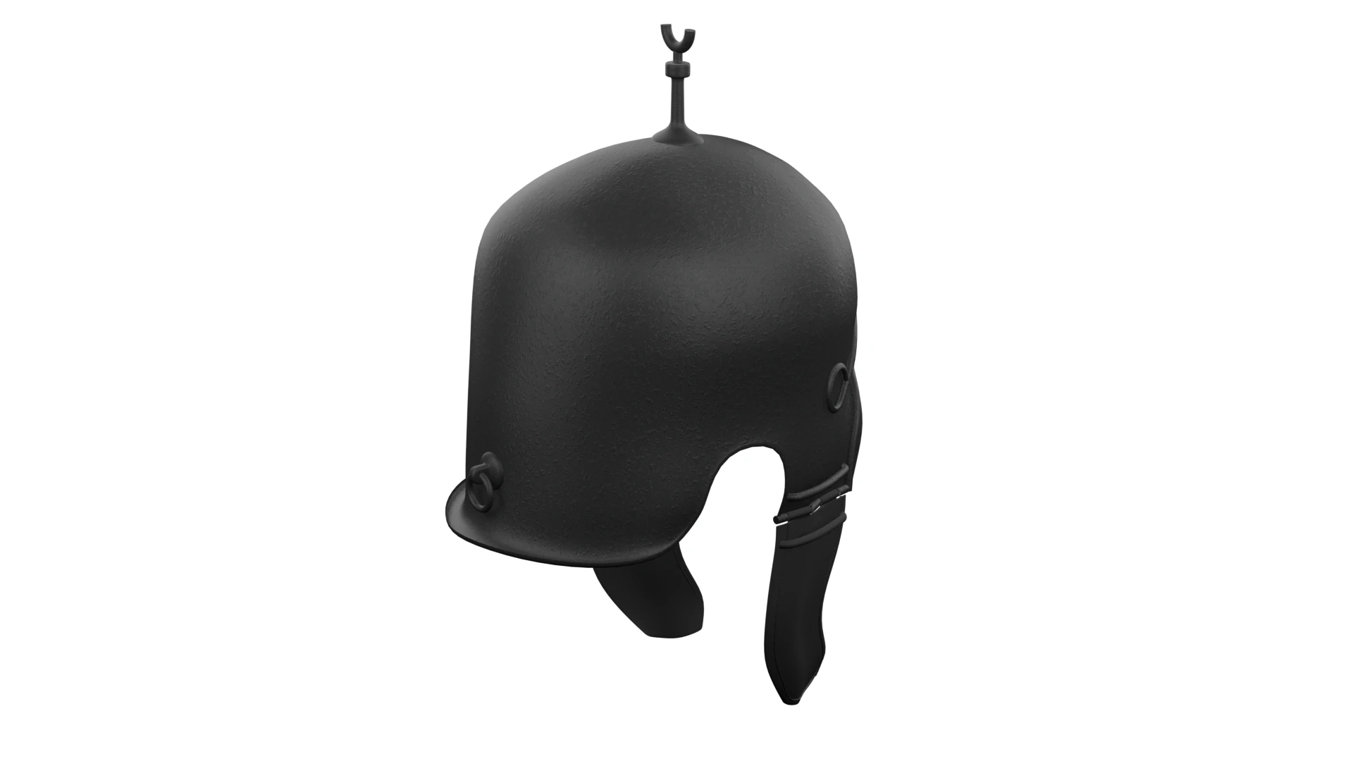 CELTIBERIAN HELMET 3D Model .c4d .max .obj .3ds .fbx .stl .blend