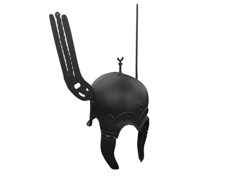 CELTIBERIAN HELMET WINGS 3Dモデル