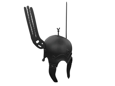CELTIBERIAN HELMET WINGS 3D Model