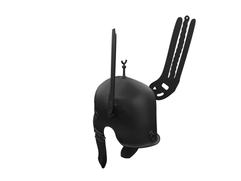 CELTIBERIAN HELMET WINGS 3D Model