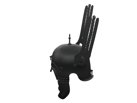 CELTIBERIAN HELMET WINGS 3Dモデル