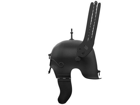 CELTIBERIAN HELMET WINGS 3Dモデル