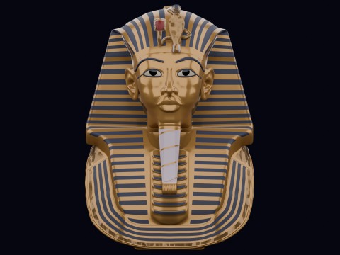 TUTANKAMON MASK 3D Model