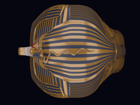TUTANKAMON MASK 3D Model