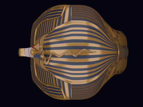 TUTANKAMON MASK 3D Model