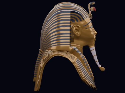 TUTANKAMON MASK 3D Model