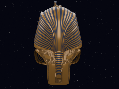 TUTANKAMON MASK 3D Model