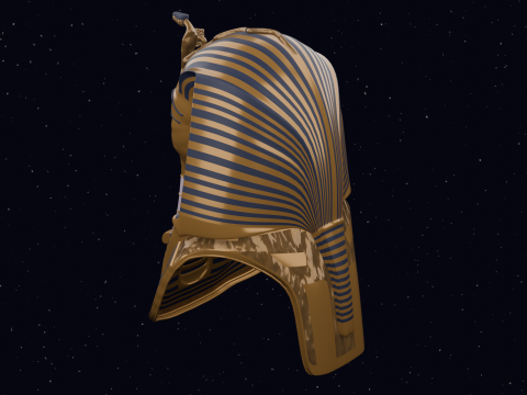 TUTANKAMON MASK 3D Model