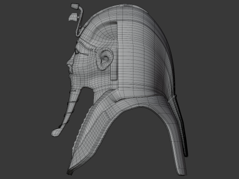 TUTANKAMON MASK 3D Model