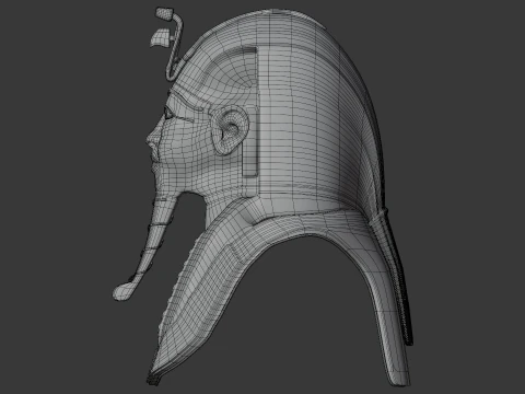 TUTANKAMON MASK 3D Model