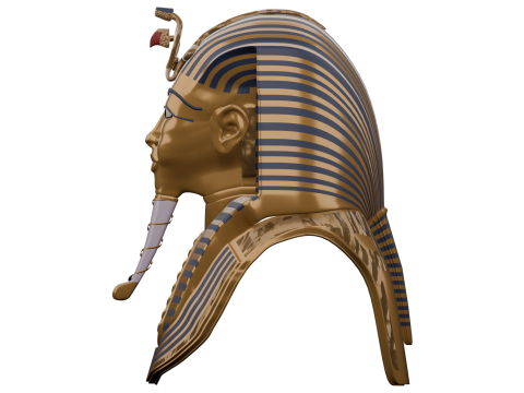 TUTANKAMON MASK 3D Model