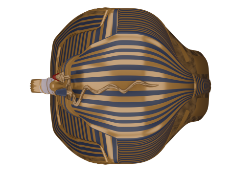 TUTANKAMON MASK 3D Model