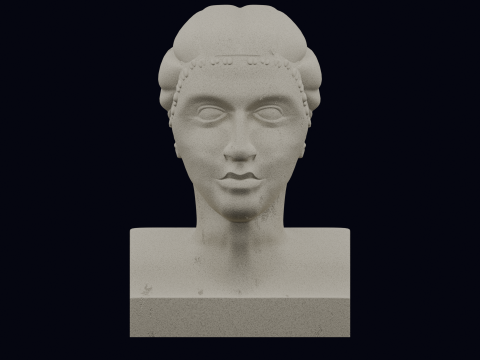 CLEOPATRA HAIR 3D Model