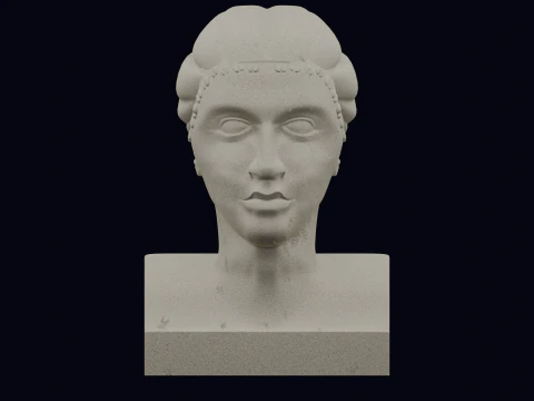 CLEOPATRA HAIR 3D Model