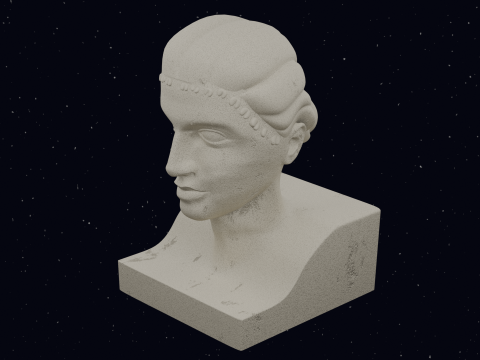 CLEOPATRA HAIR 3D Model
