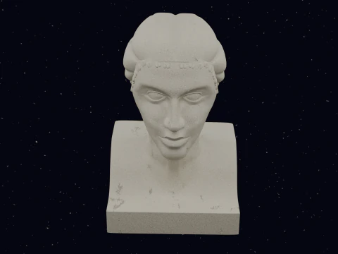 CLEOPATRA HAIR 3D Model