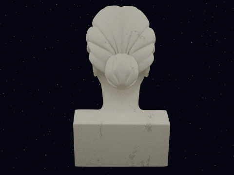 CLEOPATRA HAIR 3D Model