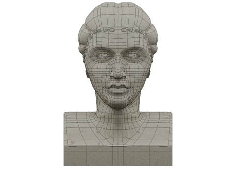 CLEOPATRA HAIR 3D Model