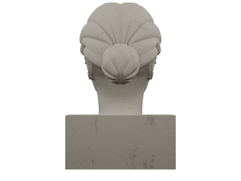 CLEOPATRA HAIR 3D Model