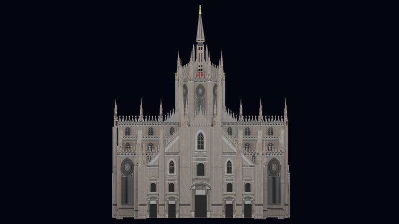 MILAN CATHEDRAL Modelo 3D .c4d .max .obj .3ds .fbx .stl .blend 