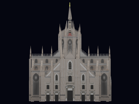 MILAN CATHEDRAL 3Dモデル