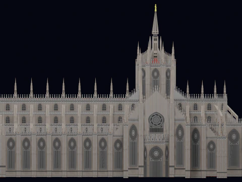 MILAN CATHEDRAL 3D Model