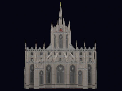 MILAN CATHEDRAL 3D Model