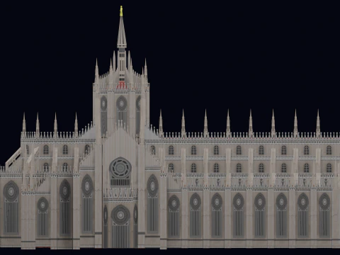 MILAN CATHEDRAL 3D Model