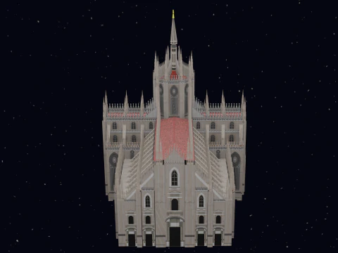 MILAN CATHEDRAL 3D Model