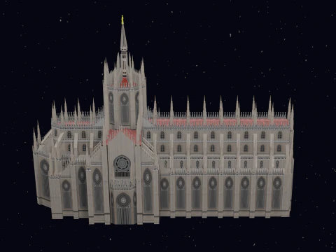 MILAN CATHEDRAL 3D Model