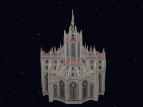 MILAN CATHEDRAL 3D Model