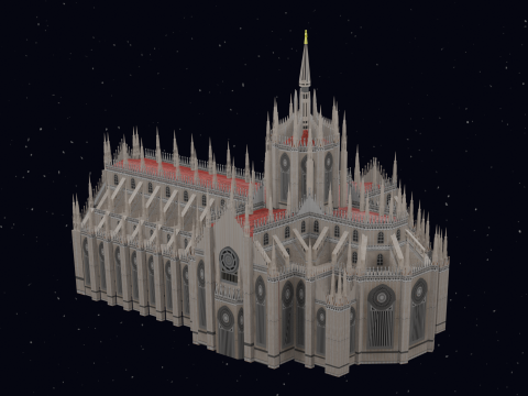 MILAN CATHEDRAL Modelo 3D