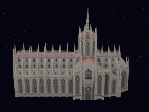 MILAN CATHEDRAL 3D Model